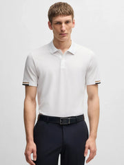 Polo BOSS blanc