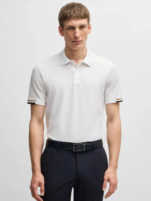 Polo BOSS blanc