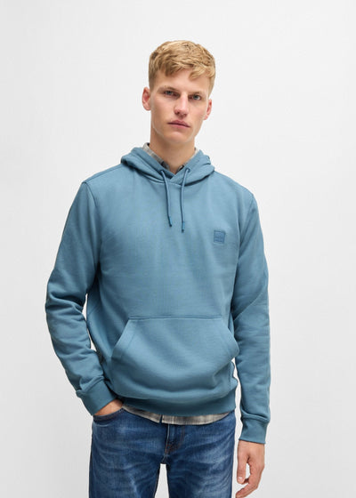 Sweat à capuche BOSS bleu