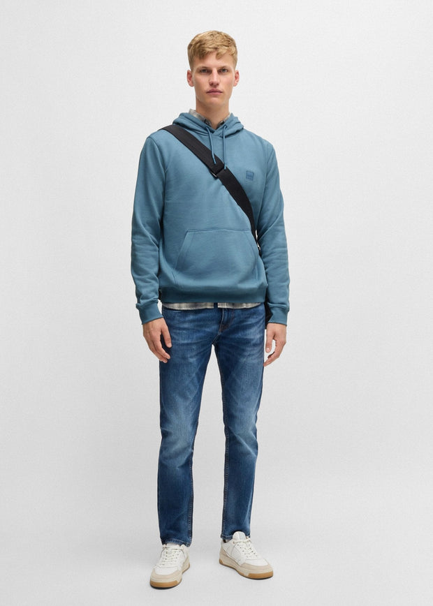 Sweat à capuche BOSS bleu