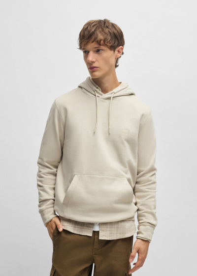 Sweat à capuche BOSS beige