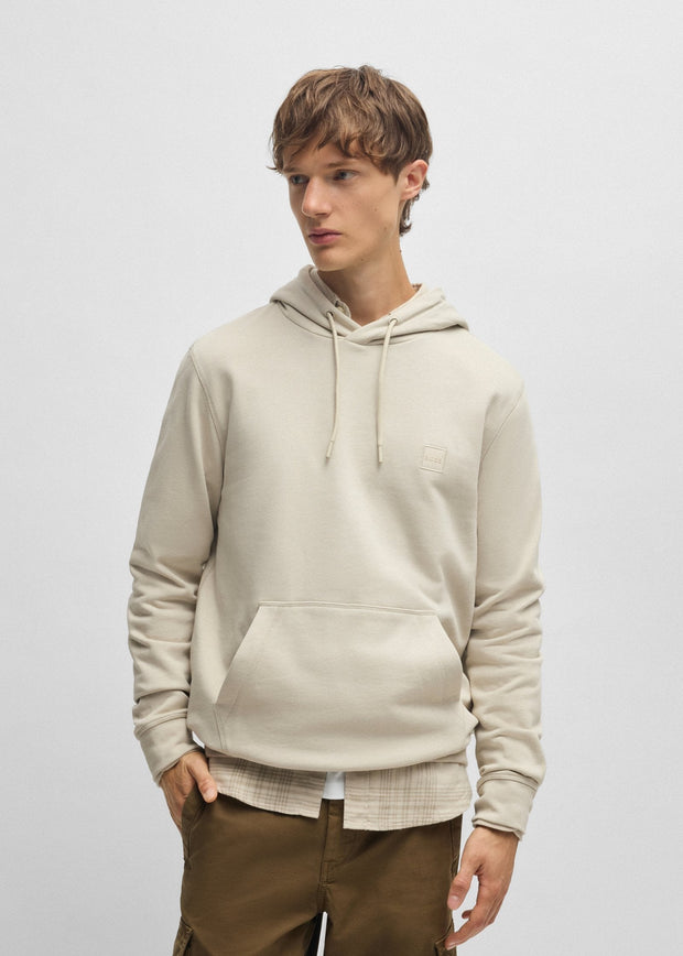 Sweat à capuche BOSS beige