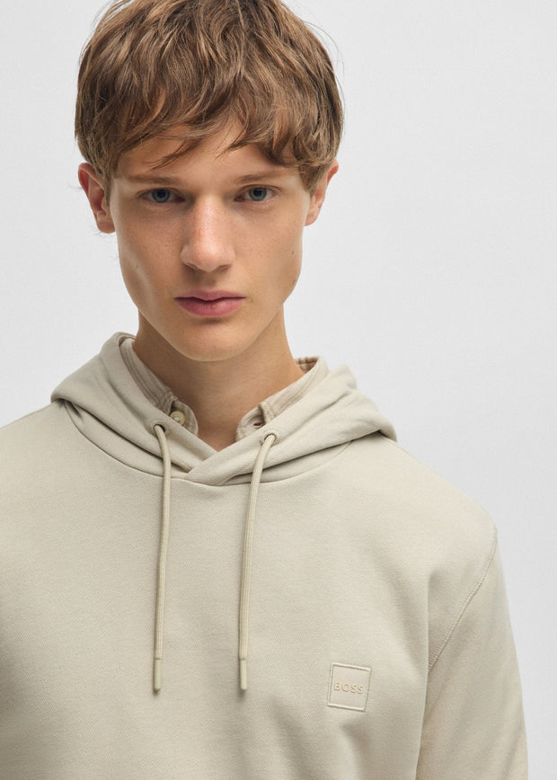 Sweat à capuche BOSS beige