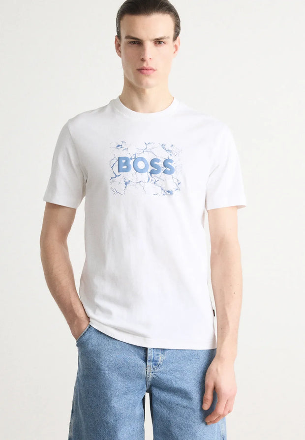 T-Shirt BOSS blanc