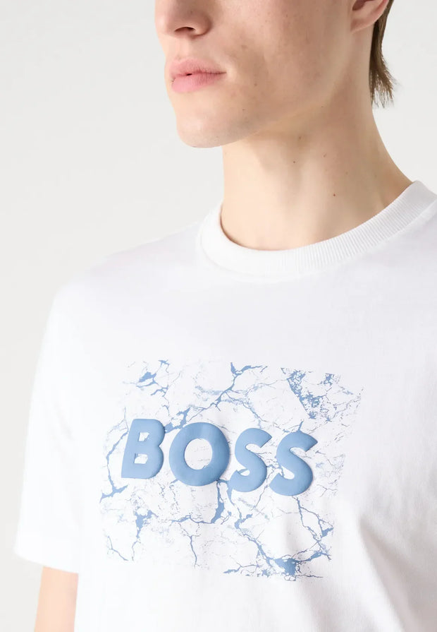 T-Shirt BOSS blanc