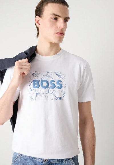T-Shirt BOSS blanc