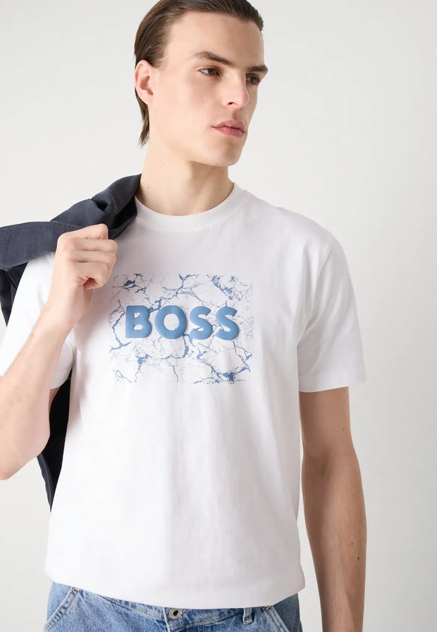 T-Shirt BOSS blanc